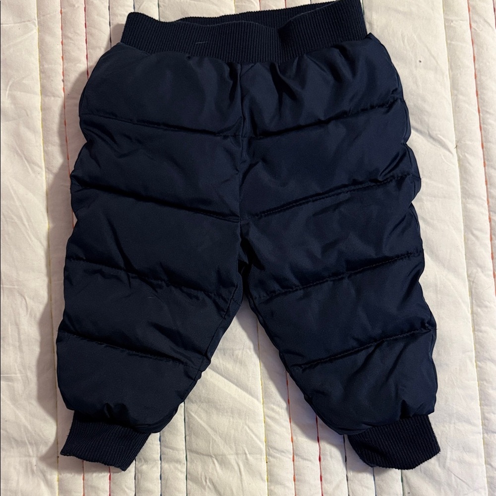 Old Navy Kids Dark Blue Puffer Snow Pants